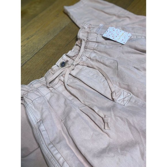 NEW Free People Margate Pleated Trousers Paper Bag - Picture 9 of 12